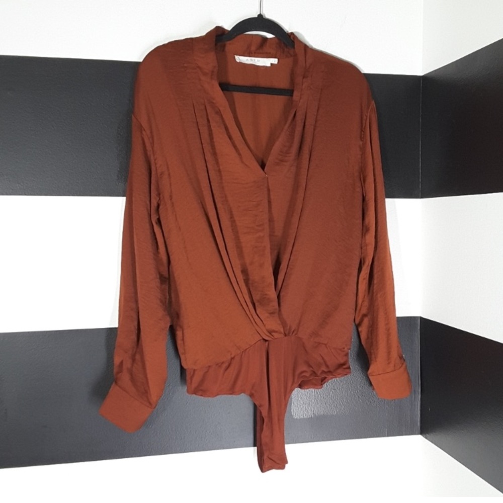 ASTR THE LABEL Sienna Flowy Bodysuit Size L